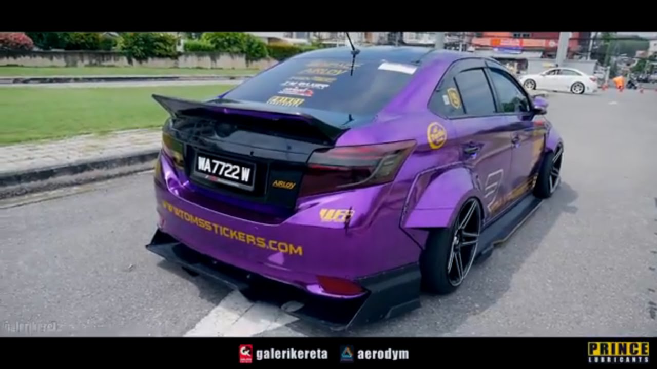 Chrome Vios Rocket Bunny - Race Day Thailand 2017