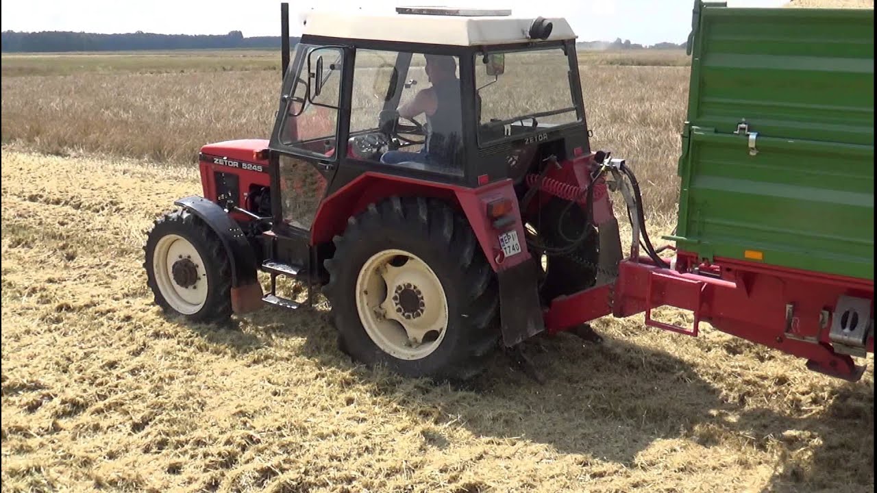 Gaz w podłogę - Zetor 5245 vs Pronar 10T {Engine Sound}