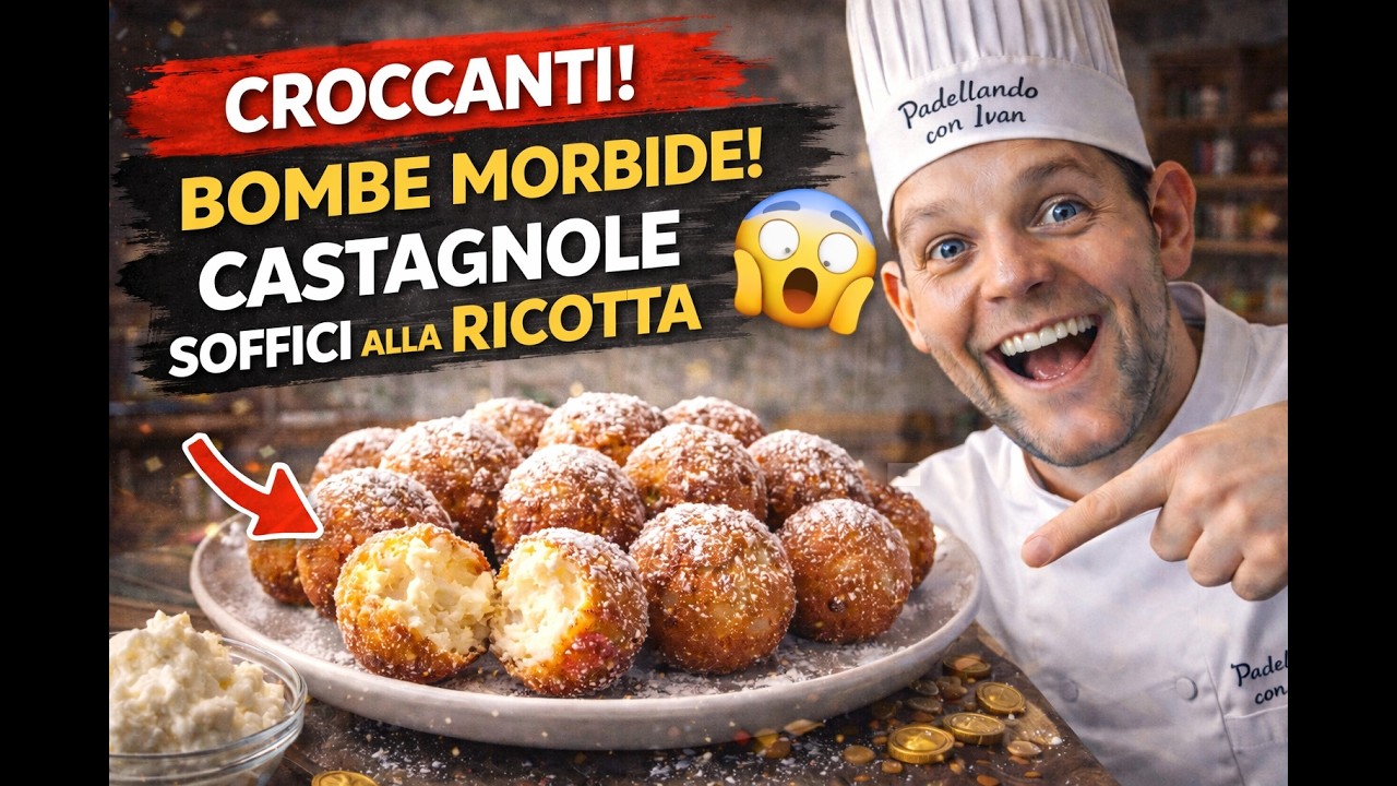CASTAGNOLE SOFFICI ALLA RICOTTA