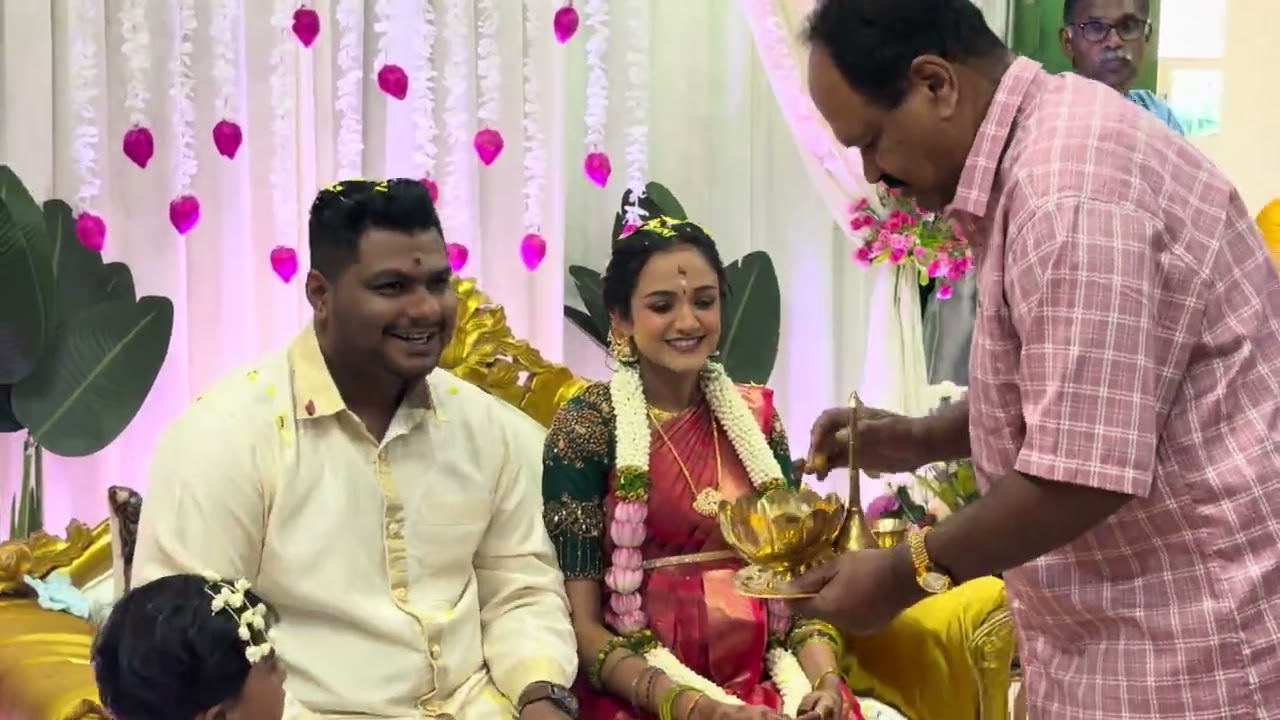 Parthipan kirthi bangle ceremony 