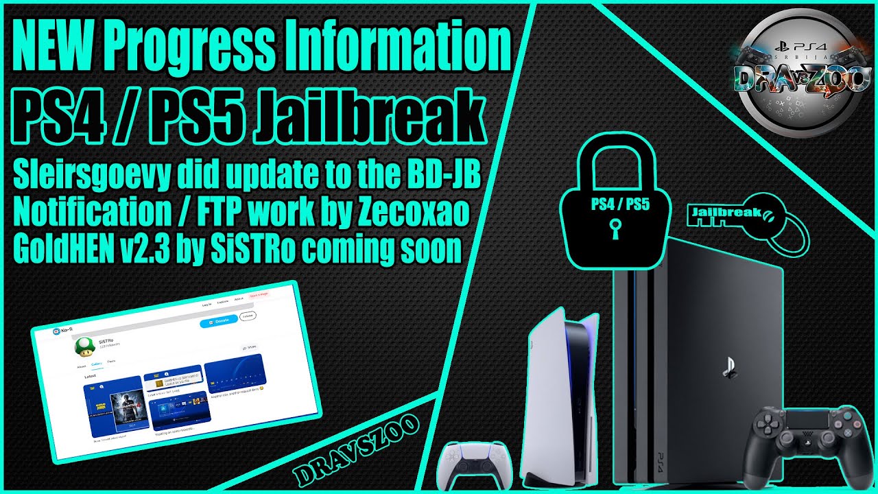 NEW Progress Information PS4/PS5 Jailbreak | NEW GoldHEN 2.3 Coming Soon | PS4 9.03/9.04 | PS5 4.03