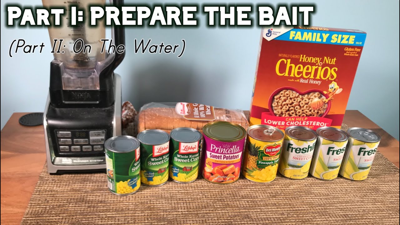 How to make i_fish pack bait for carp (Part. 1)