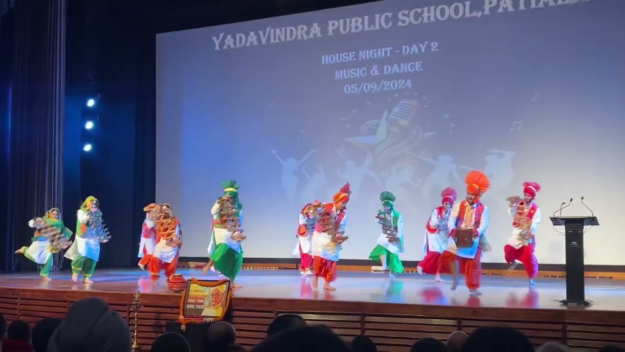 YPS PATIALA Bhangra 2024 1st Position PHULKIAN HOUSE