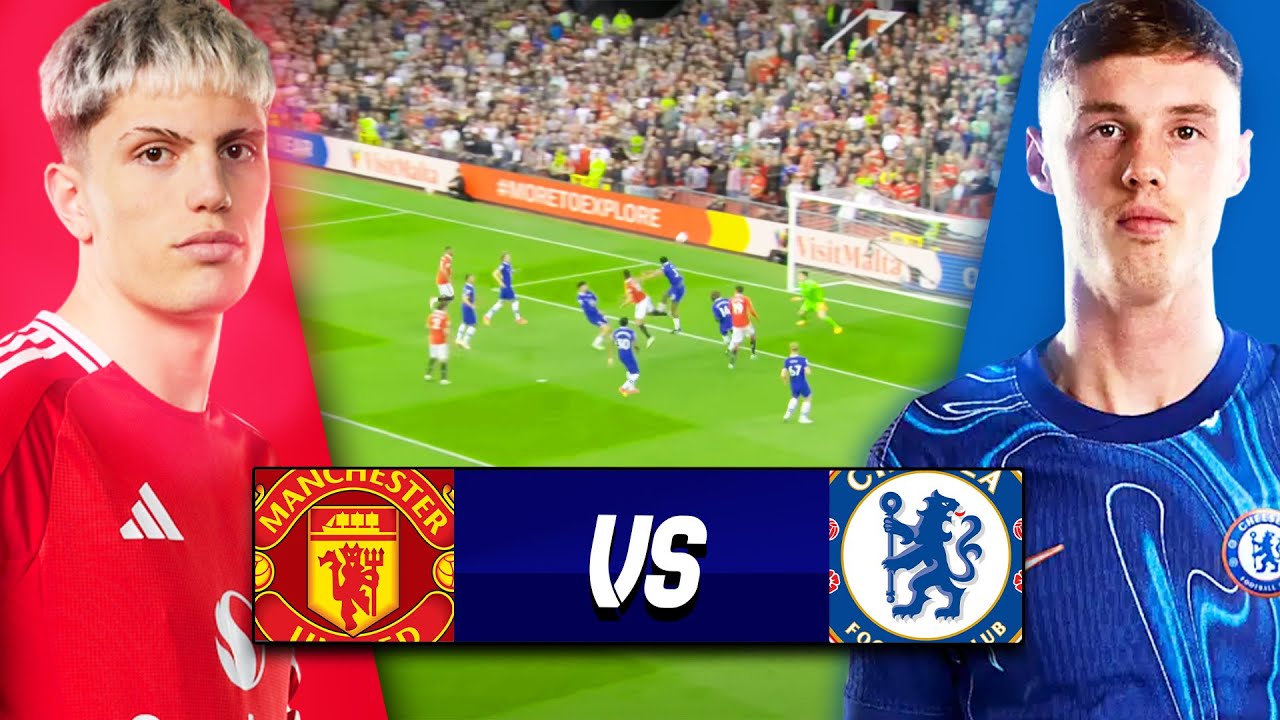 MAN UNITED 1-1 CHELSEA LIVE REACTION | Premier League