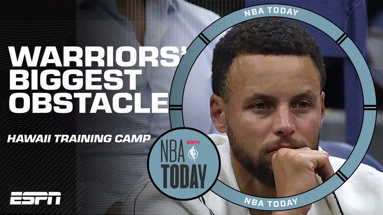 The Warriors are in Hawaii for training camp 😎 What's Golden State's biggest obstacle?! | NBA Today