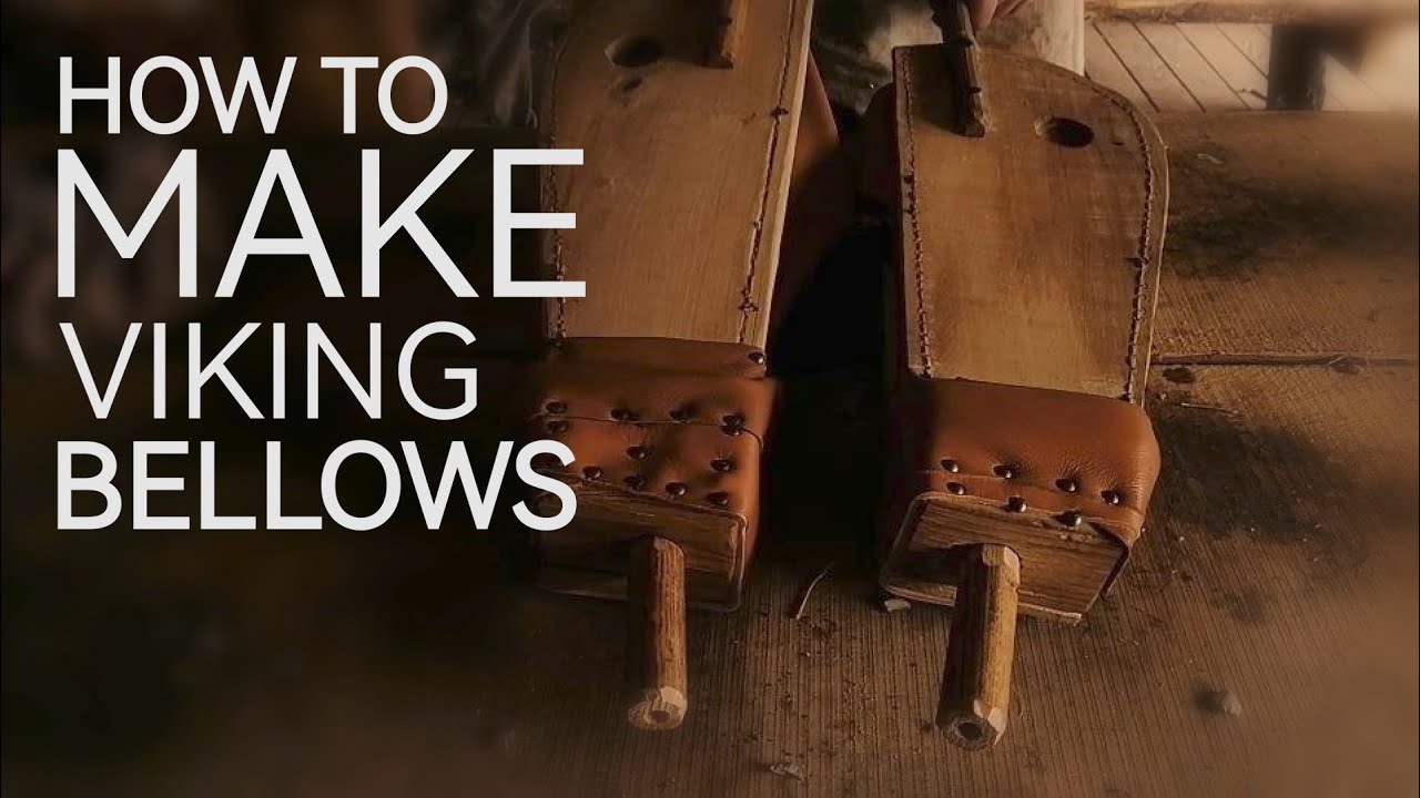 Making VIKING Bellows | Viking Blacksmith part 1 - Viking Crafts (Ep. 8)