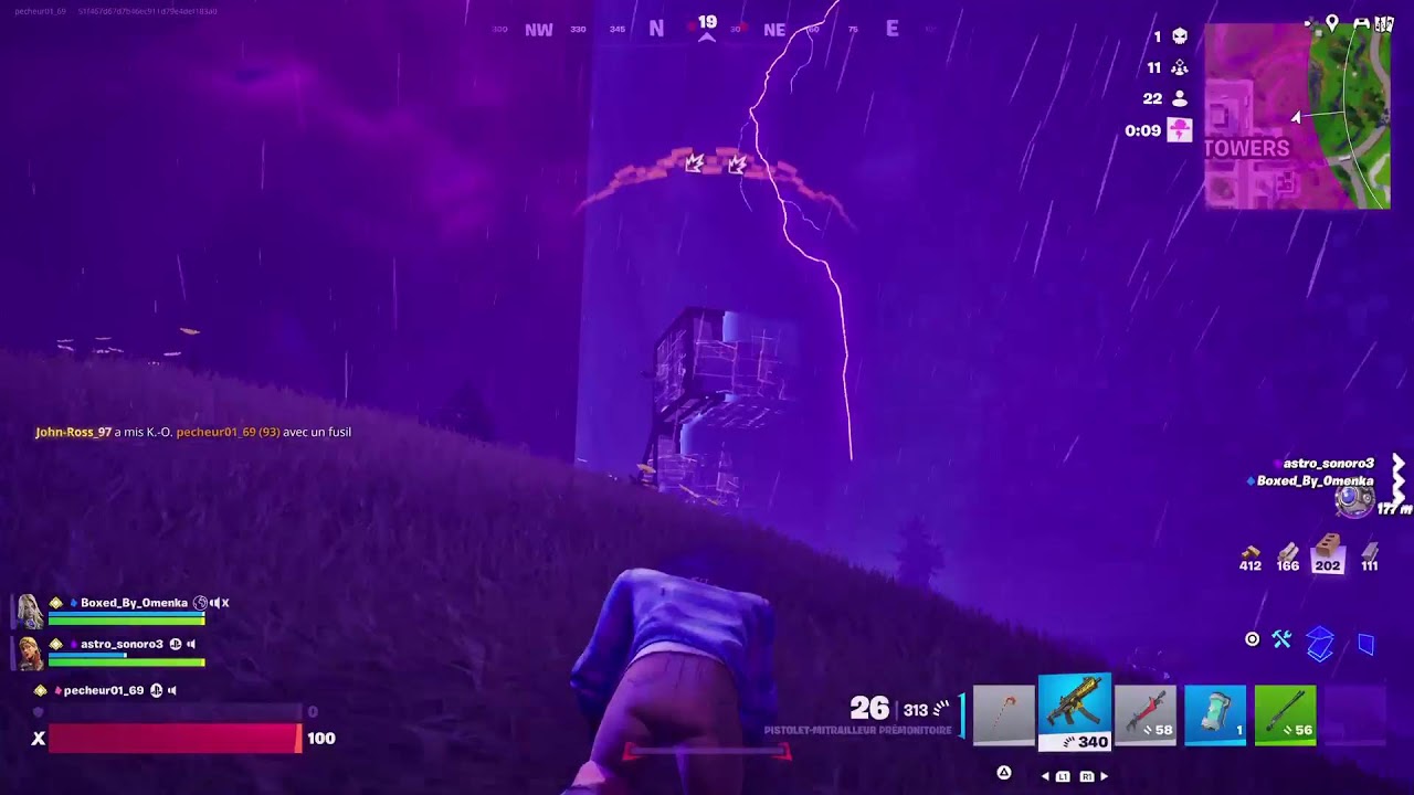 Fortnite Recharge objectif platine