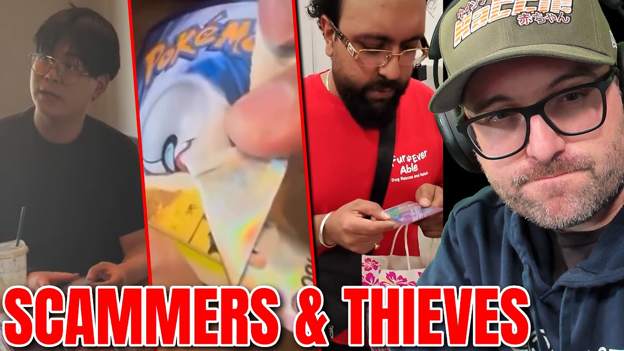 Pokemon Card Show SCAMMERS & THIEVES Confronted