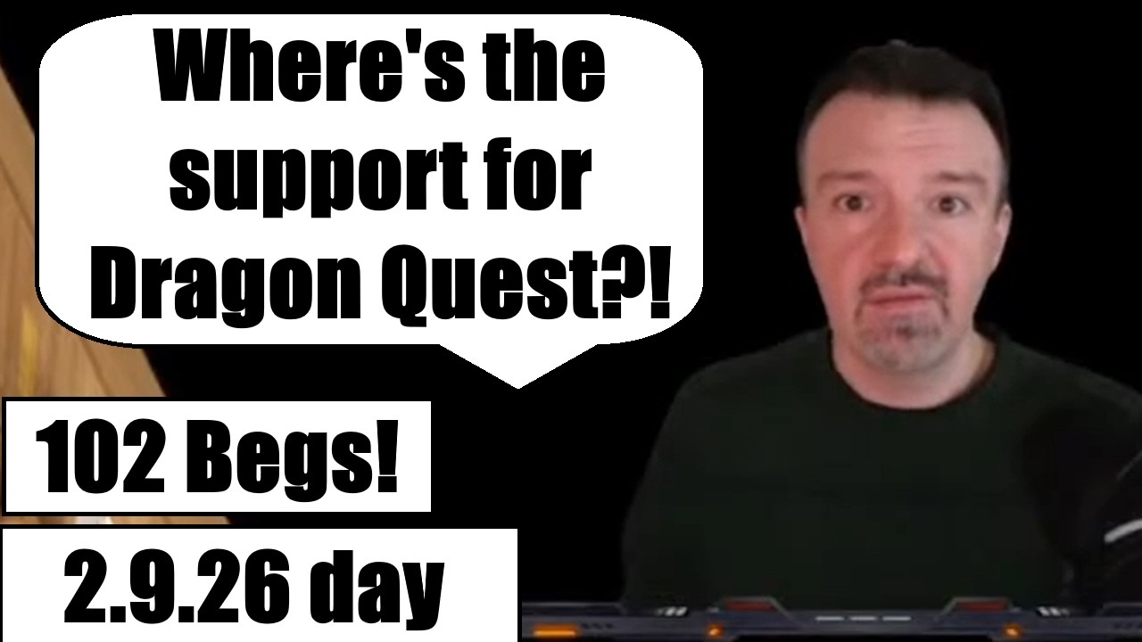 DSP выдал ошибку во время стрима по Dragon Quest с низкой поддержкой! Требует 50 долларов и ругае...