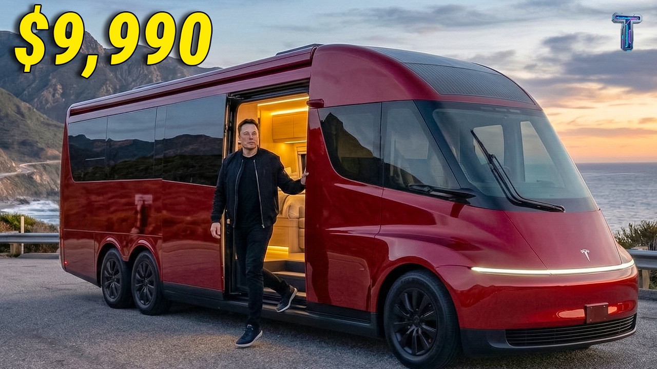 $9,990 Tesla Motorhome 2026: Free Housing for Retirees?