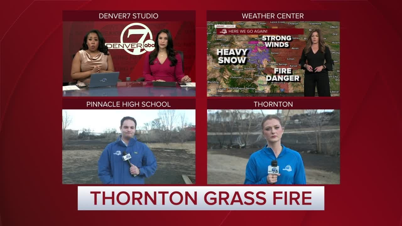 Evacuees allowed back home in Thornton after grass fire leaves 4 firefighters, resident injured