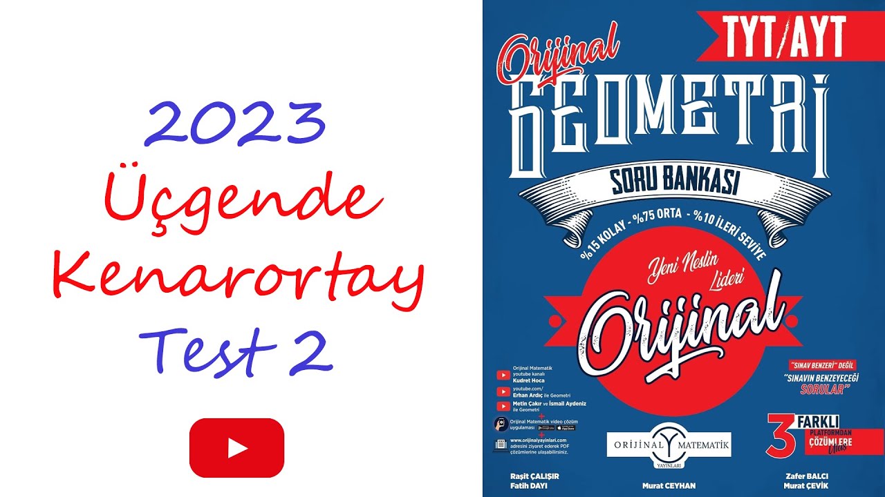 Orijinal geometri üçgende kenarortay test 2