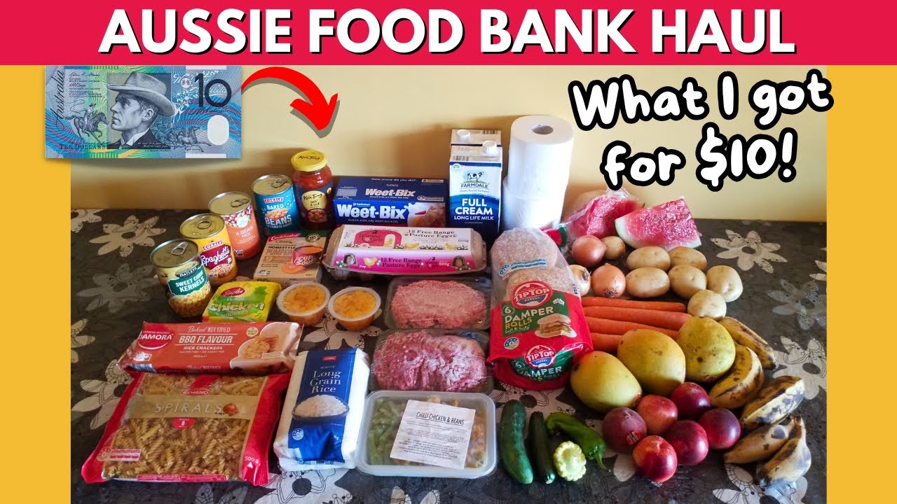 Покупка продуктов в продовольственном банке на 10 долларов: что в моей посылке от продовольственн...