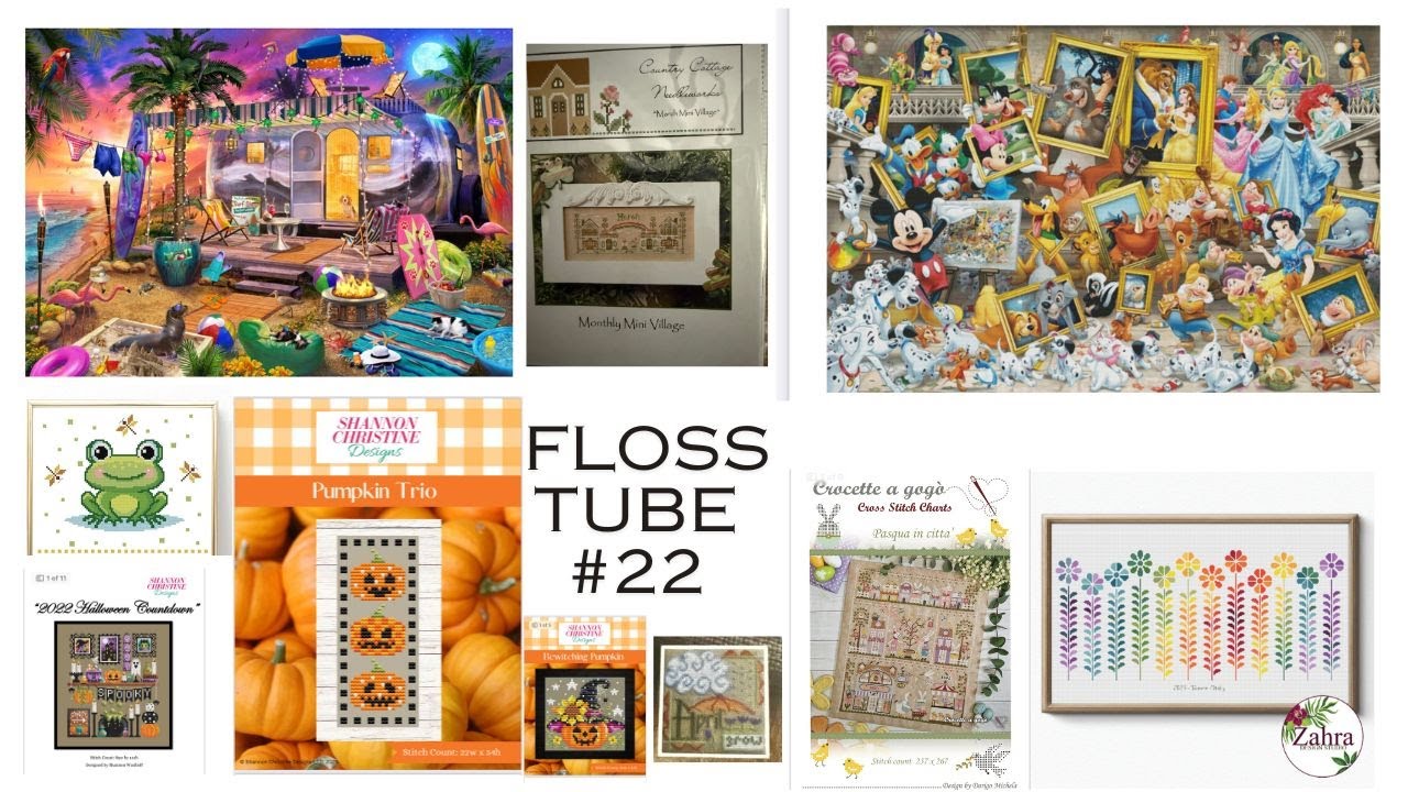 Floss Tube #22- A Fully Finish and March Update.