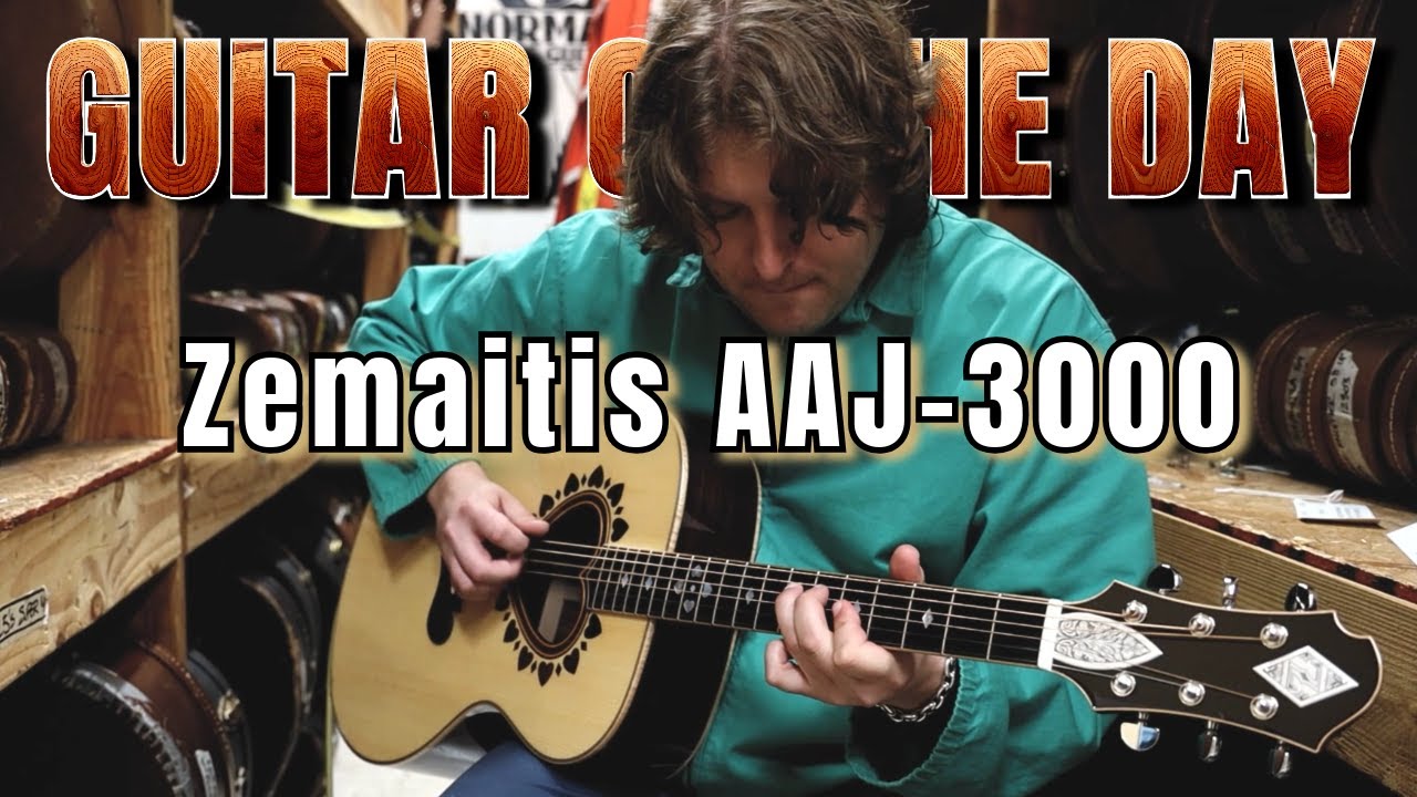 Акустическая гитара Zemaitis AAJ-3000 | Гитара дня
