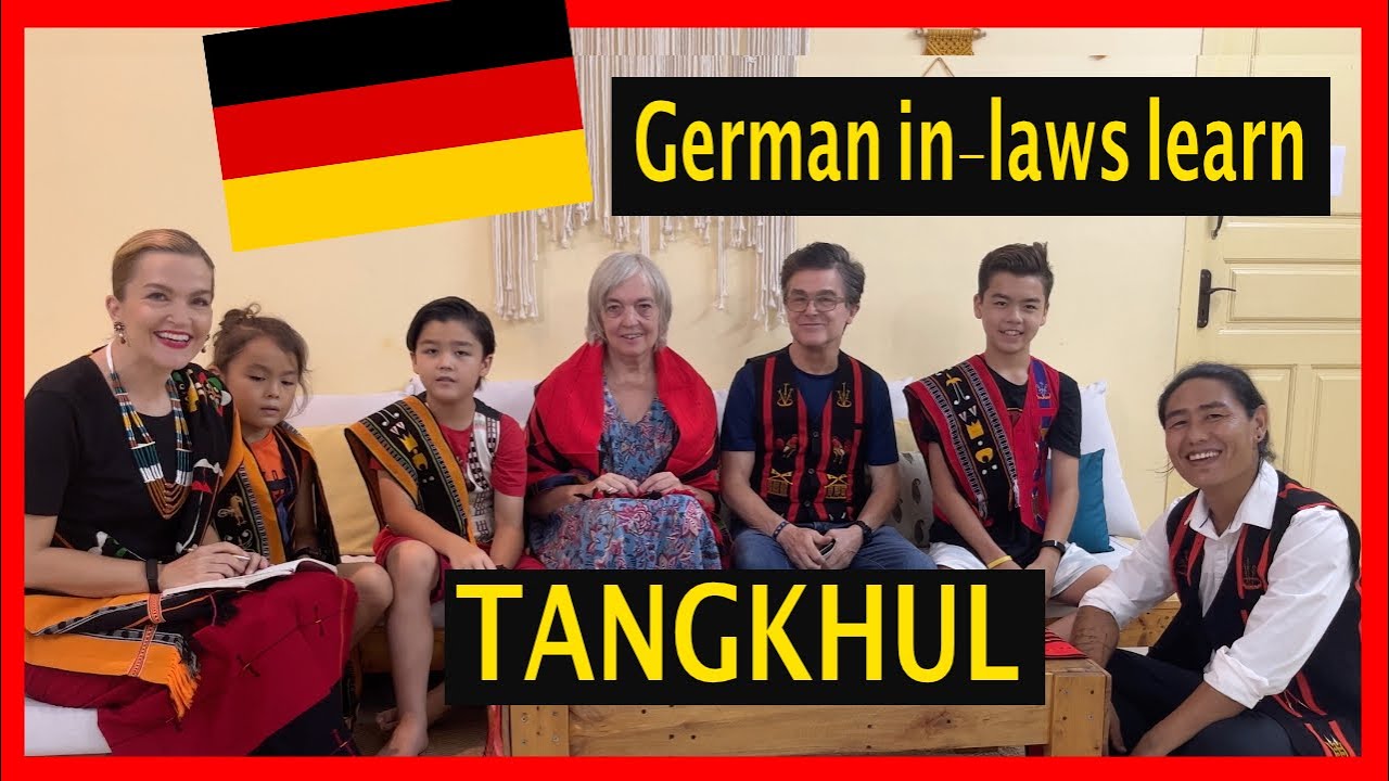 Teaching TANGKHUL to Germans | VLOG151 | TheShimrays