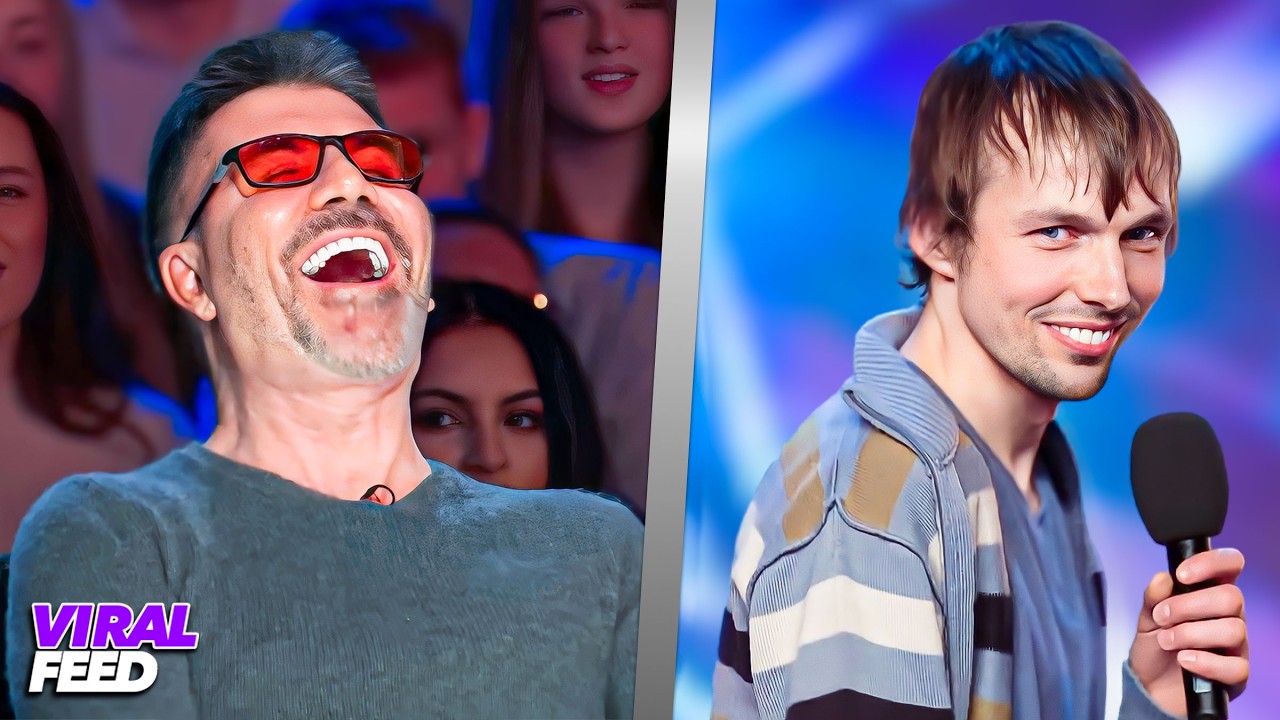 NO ONE Expected Him to be Funny...But Simon Was IN STITCHES! 🤣
