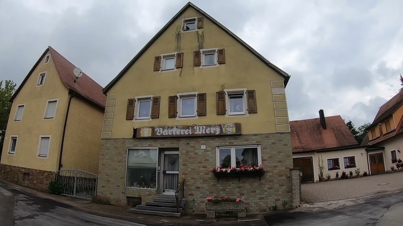 Colmberg. Mittelfranken. Eindrücke aus der Ortsmitte. Juni 2022