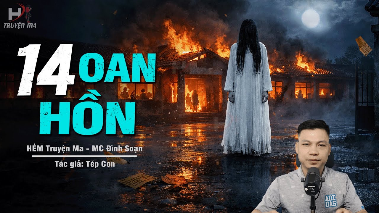 Đọc Truyện Ma: 14 OAN HỒN – Trường Làng Bị Nguyền Rủa Oán Hồn Đêm Đêm Về Đòi Mạng MC Đình Soạn Kể