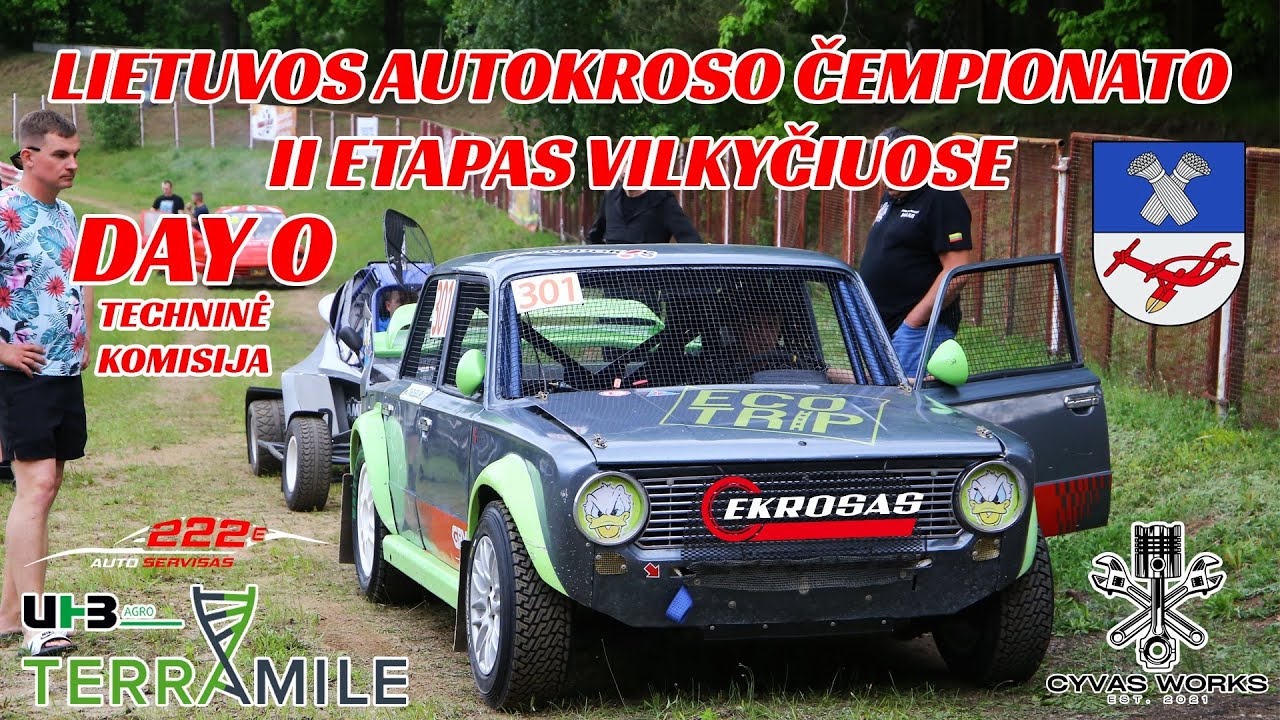 EKROSAS 2025 #6 | ANTRASIS LIETUVOS AUTOKROSO ČEMPIONATO ETAPAS VILKYČIUOSE. TECHNINĖ KOMISIJA