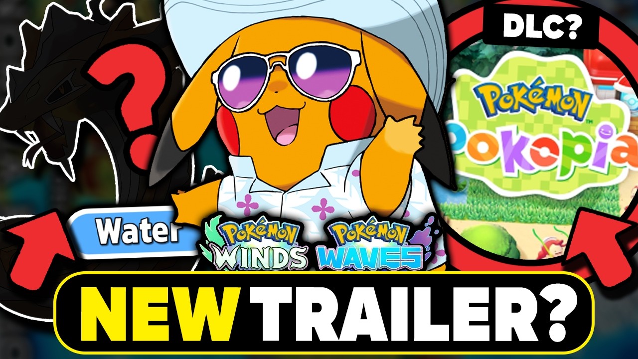 Новости Pokemon! Слухи о новом трейлере Winds & Waves! Утечка информации о DLC Pokopia и многое д...
