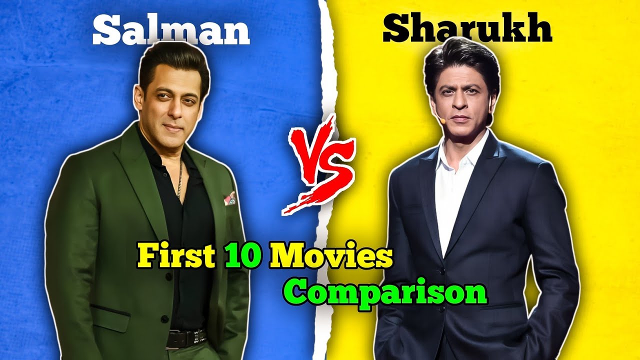Salman Khan 🆚 Sharukh Khan First 15 Movies Comparison 🔥🤯