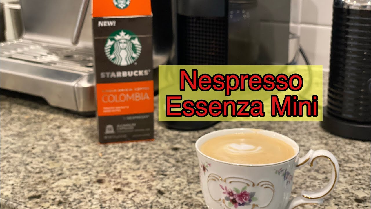НЕСПРЕССО ЭССЕНЦА МИНИ | Приготовление капучино Старбакс