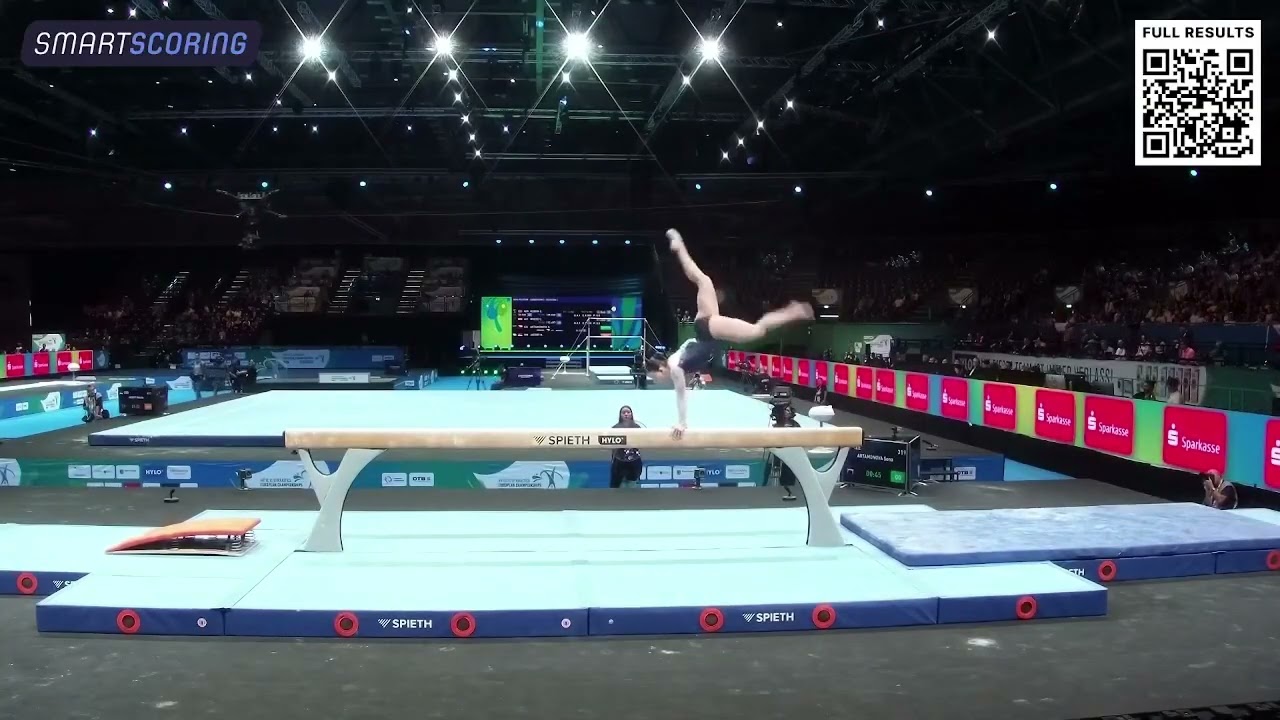 Sona Artamonova. 2025 European Championships. Qual/TF. BB