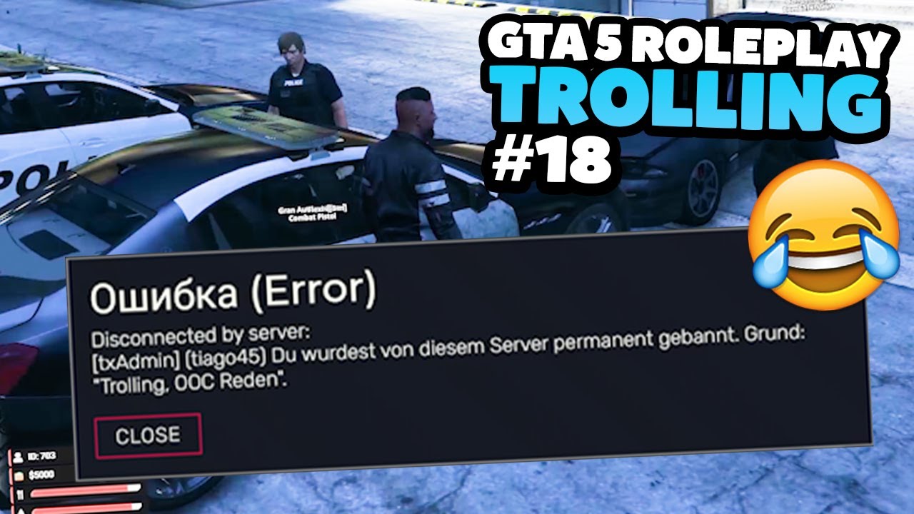 GTA 5 ROLEPLAY TROLLING - GEBANNT wegen TROLLING!😱😂 | Deutsch - SalzSquad