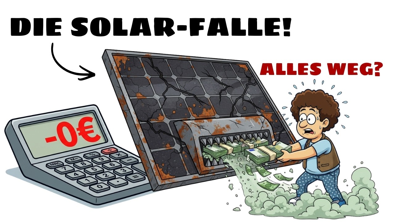 SOLAR-L&Uuml;GE ENTLARVT: Warum sich alte Anlagen finanziell jetzt selbst zerst&ouml;ren! | energiewende