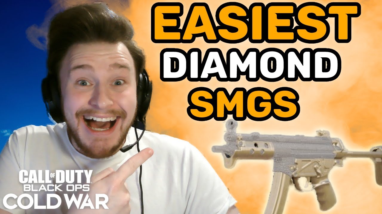 Fastest Way To Get Diamond SMG's in Cold War (Top 5 Easiest SMG's to Get Gold)
