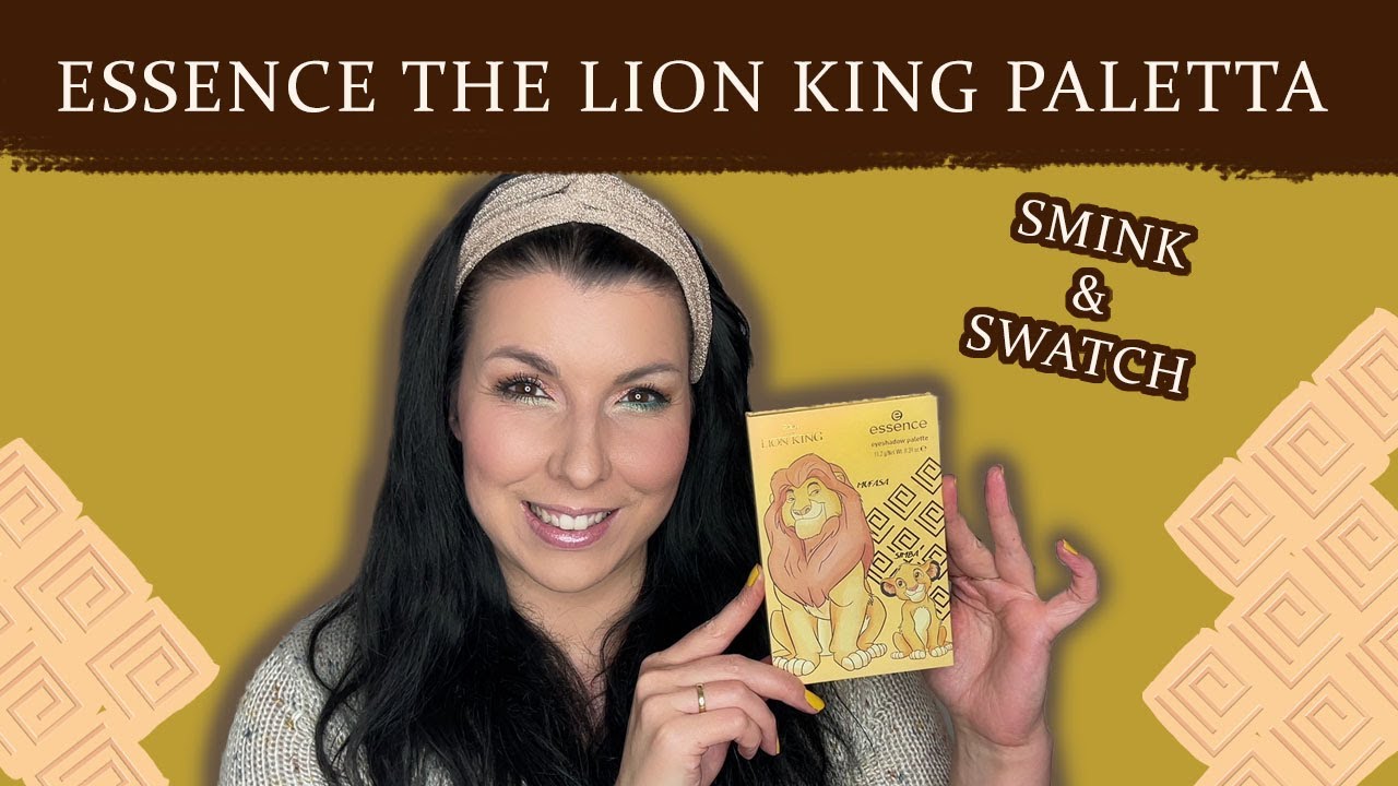 ESSENCE THE LION KING PALETTA  // Smink & Swatch //