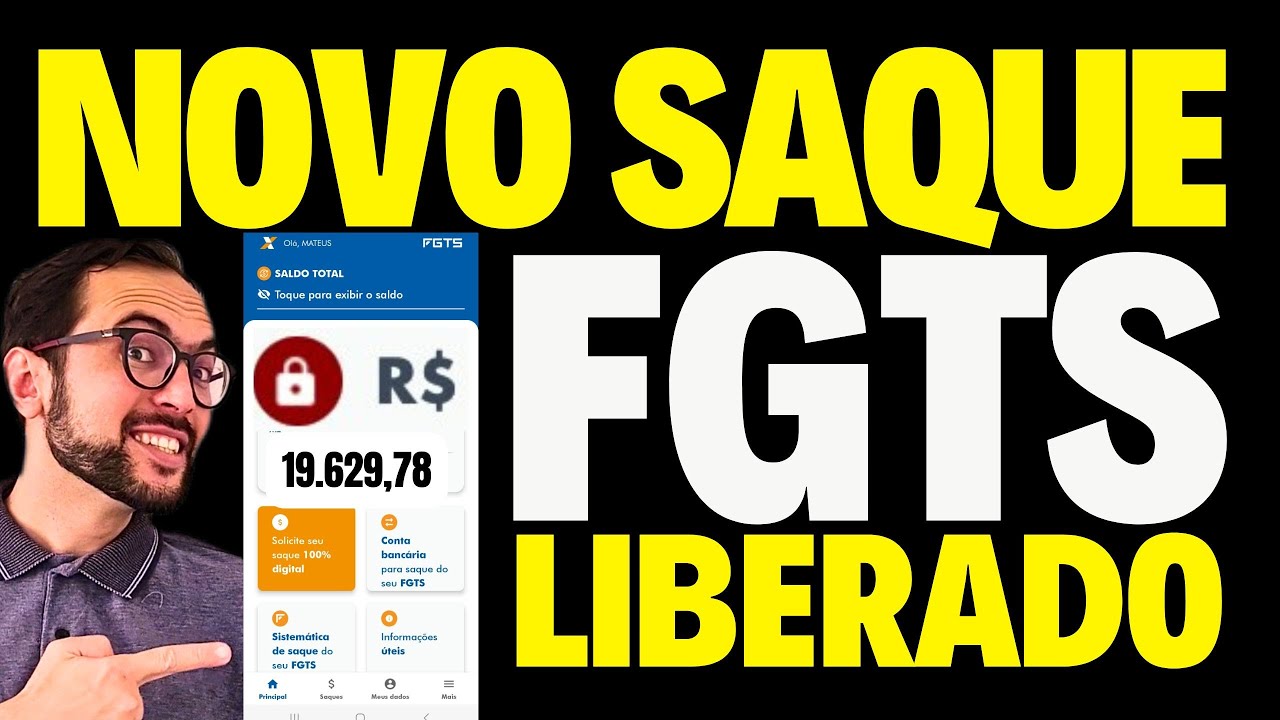 LIBERADO NOVO SAQUE FGTS 2025 NO APLICATIVO CAIXA - VEJA COMO SACAR O FGTS ANTECIPADO ANIVERS&Aacute;RIO