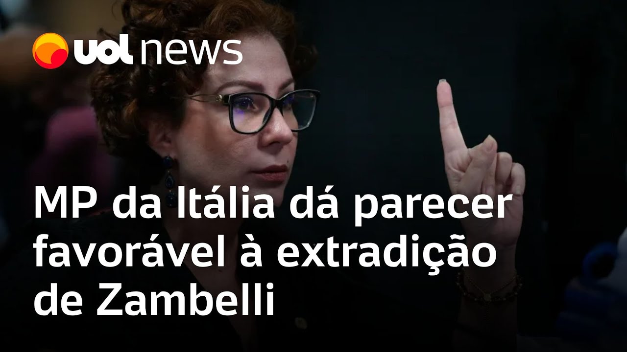 Zambelli; Ministério Público da Itália dá parecer favorável à extradição da deputada, presa em Roma