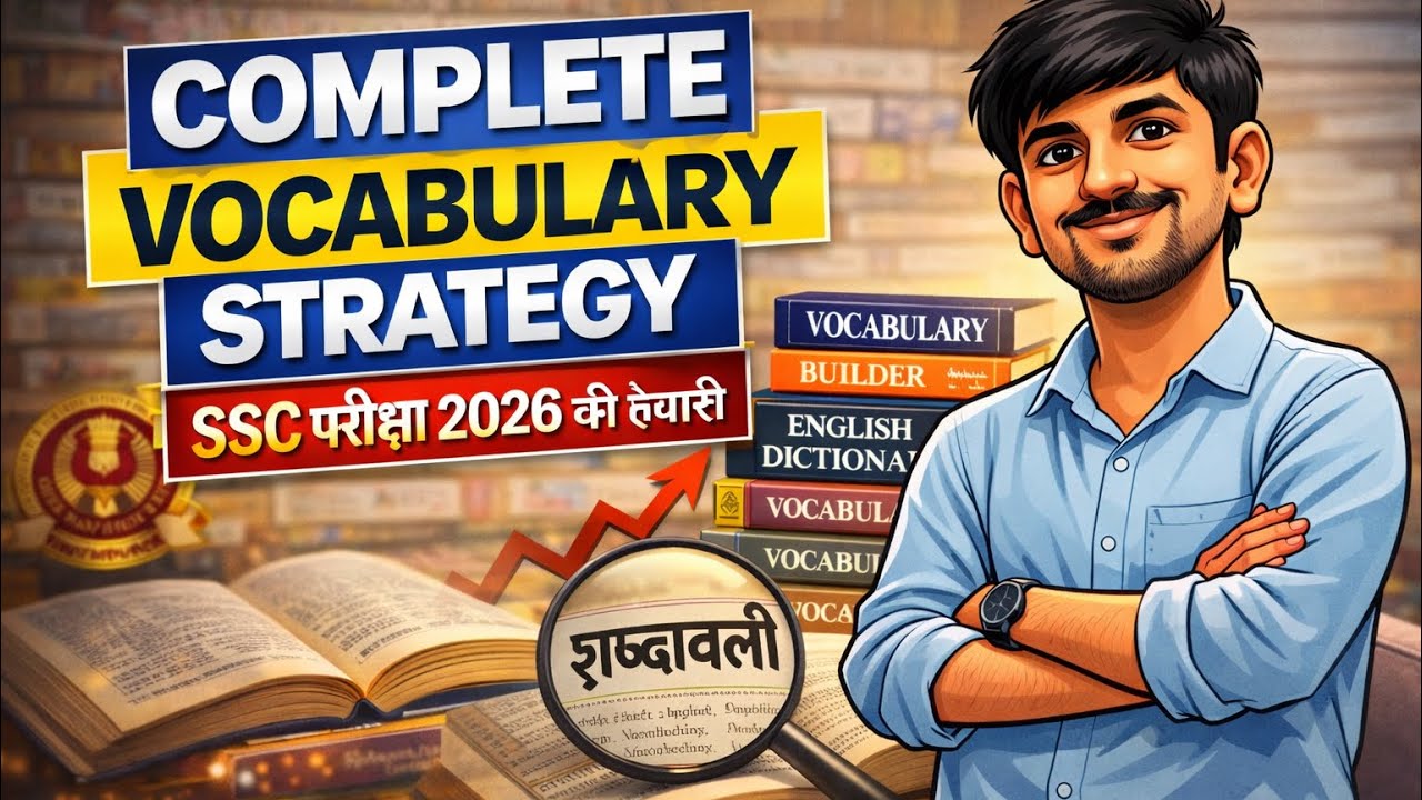 Complete Vocabulary Strategy | SSC Exams 2026 की पूरी तैयारी🔥 Vocabulary Master Plan  होगी Strong 💪