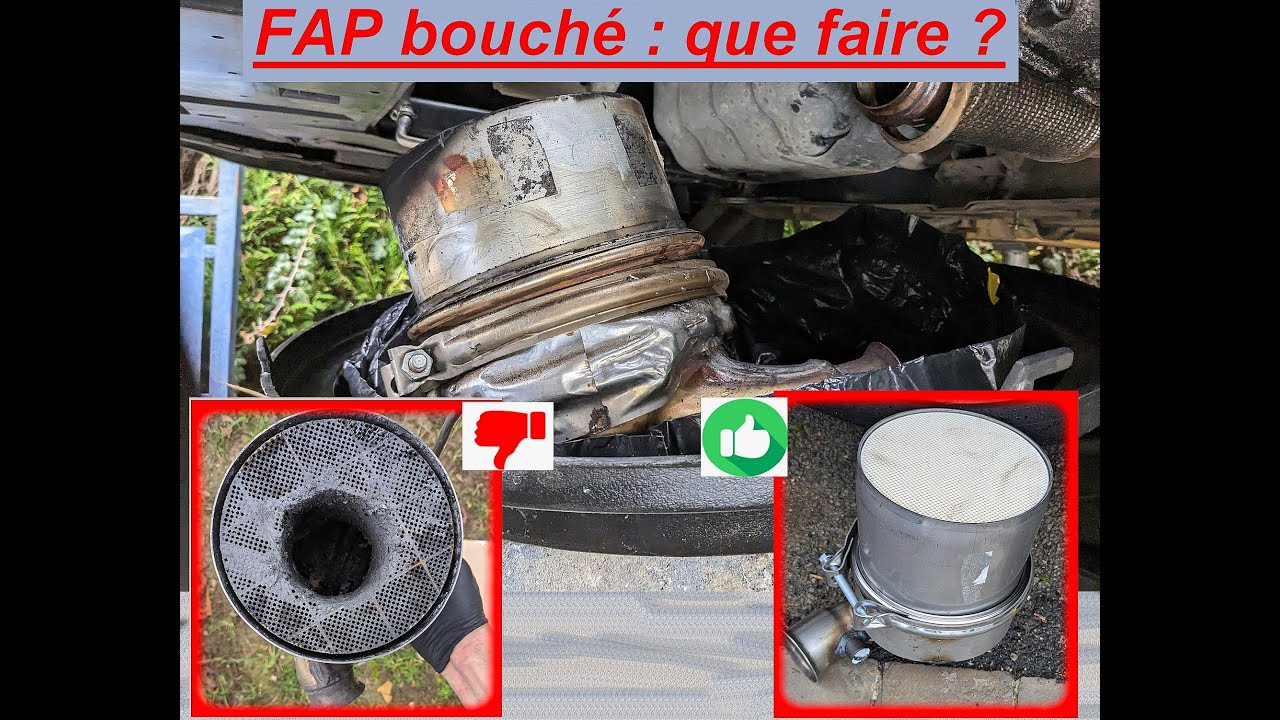 1.6l HDI  un FAP   bouché , percé inutilement ,  puis remplacé