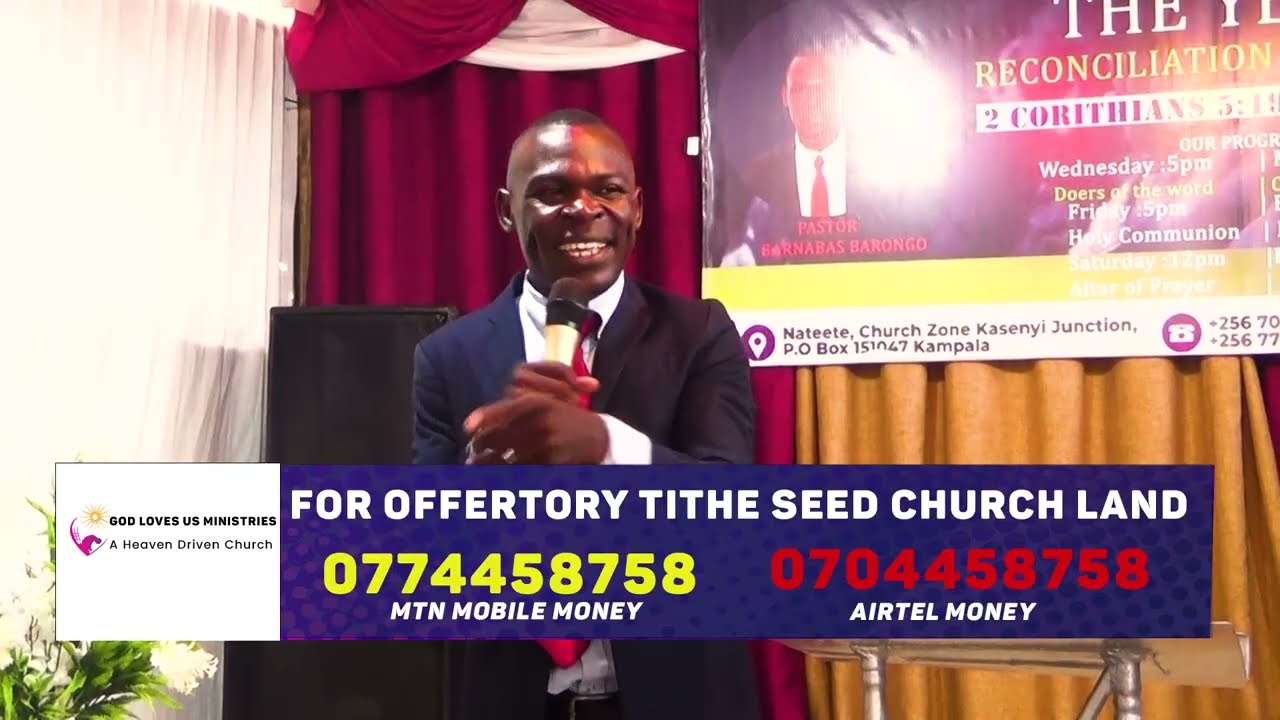 How to be full and led by the HOLY SPIRIT by pastor Barnabas Barongo 
