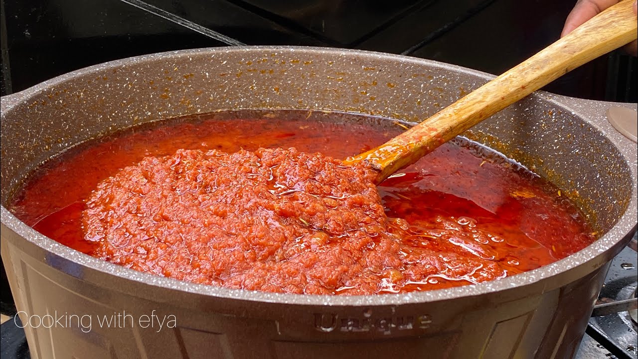 How To Make One Big Pot JOLLOF STEW | My Time Saving All Purpose STEW | STEW RECIPE | TOMATO STEW