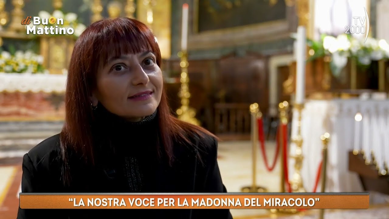 Di Buon Mattino (TV2000) - Alessia Galli, direttrice del coro della Madonna del Miracolo