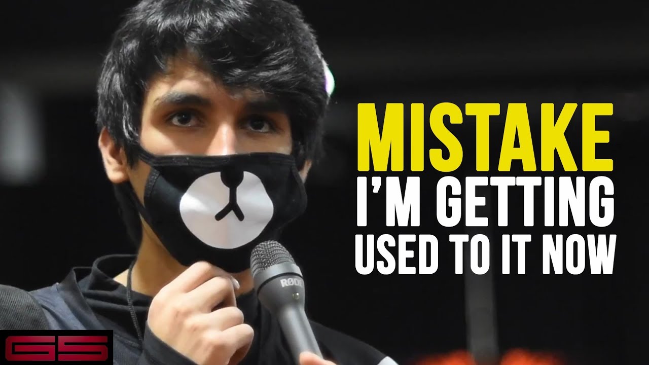 Mistake explains his drop in performance