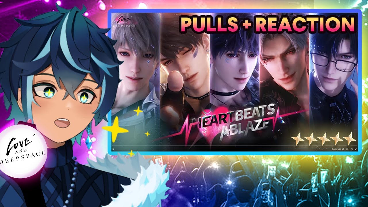 ❤️‍🔥 Niyeko Pulls and Reacts to the Heartbeats Ablaze Event | Love and Deepspace 🎤