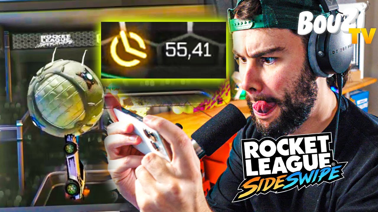 JE N'ARRETE PAS LA VIDEO TANT QUE JE TIENS PAS 60 SECONDES EN AIR DRAG SUR ROCKET LEAGUE SIDESWIPE !