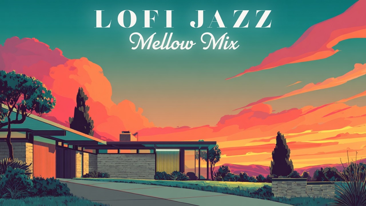 Lofi Jazz Mellow Mix 12 | Relaxed Golden Hour Glow & Smooth Chill Jazz