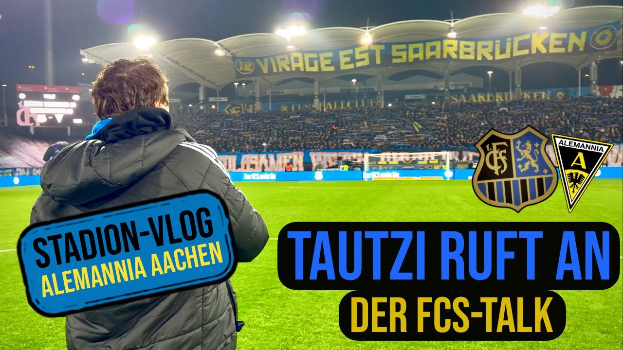 Stadion-Vlog: 1.FC Saarbrücken vs. Alemannia Aachen