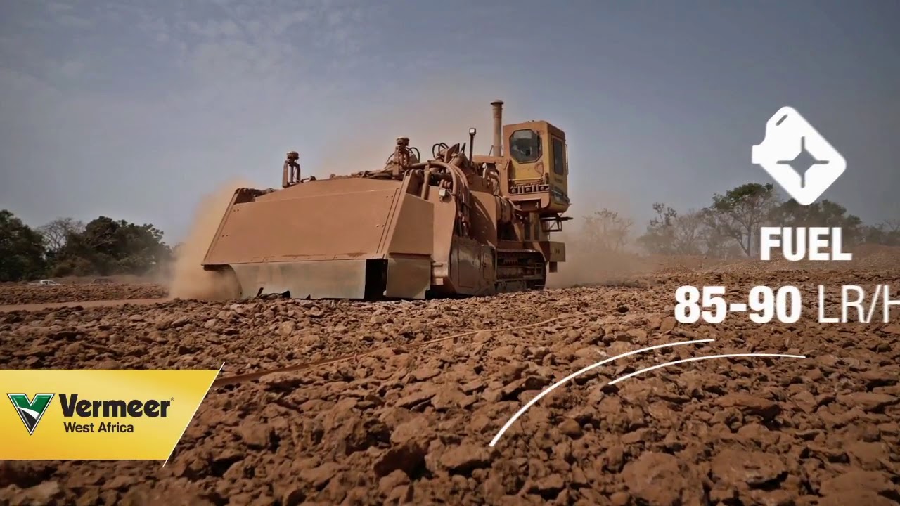 Vermeer T1255 Terrain Leveler - Bauxite - Guinea