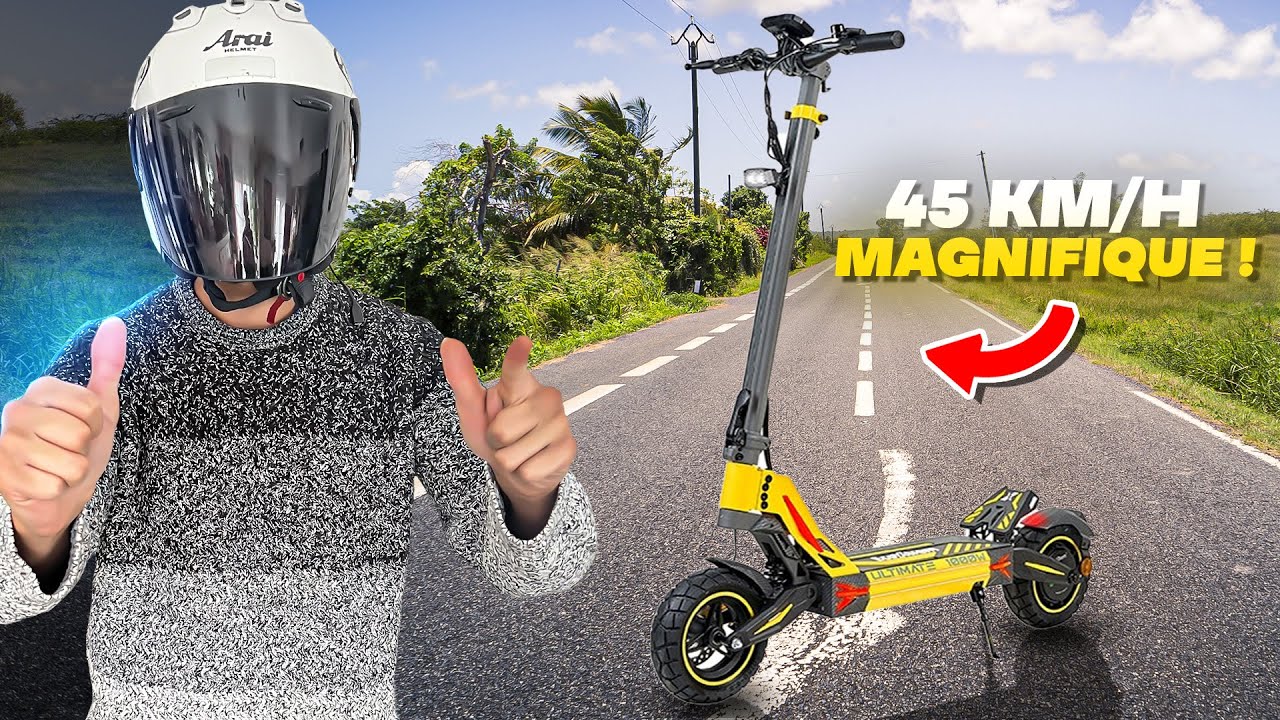 ECOXTREM M41 TANK - LA PLUS CONFORTABLE TROTTINETTE &Eacute;LECTRIQUE &Agrave; MOINS DE 600&euro; !! ET LA PLUS BELLE