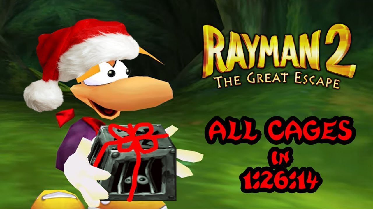 Rayman 2 All Cages Speedrun in 1:26:14