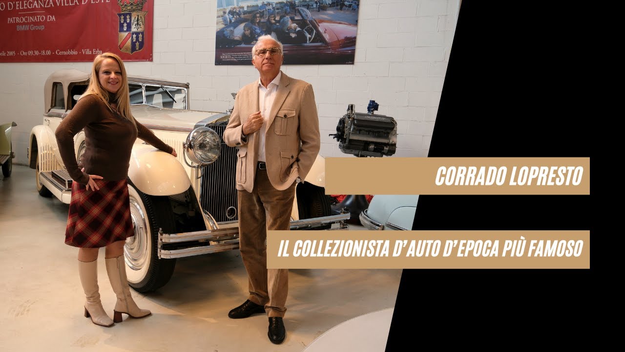 Corrado Lopresto: intervista al collezionista d'auto d'epoca italiano più famoso al mondo