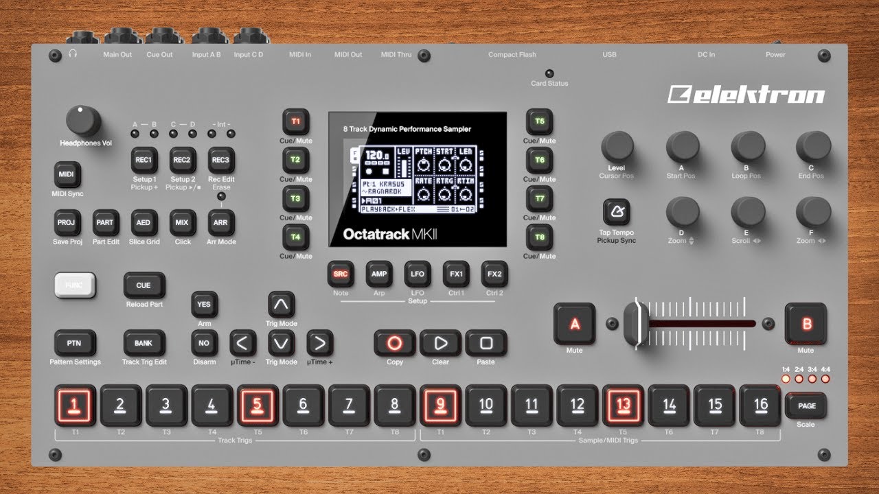 Octatrack mk2 - Обзор и ощущения после 8 лет использования - OT#1
