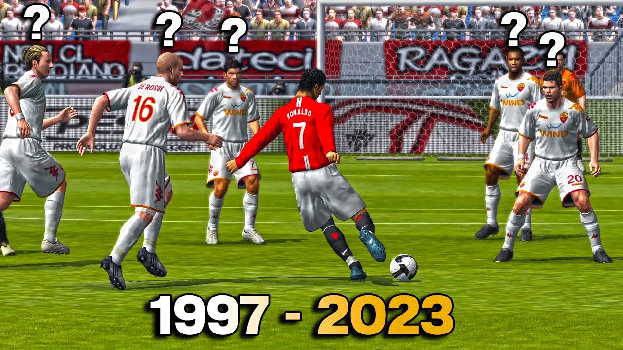 Дальние выстрелы из PES с 1997 по 2023 год
